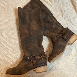 Purposely Distressed Boots
